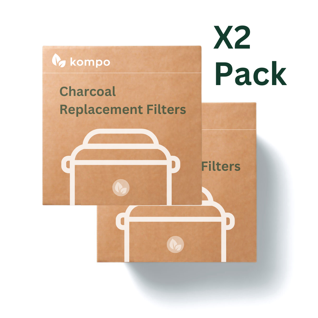 Kompo Charcoal Filter Replacement (Twin Pack)